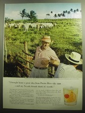 1958 Rums of Puerto Rico Ad - I brought home a great idea from Puerto Rico picture