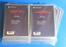 1000 CONTINENTAL 4X6 POSTCARD SLEEVES, GUARDHOUSE SHIELD, CLEAR, 4-3/8 X 6-1/8 picture