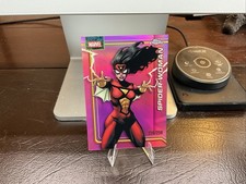 2026 Topps Chrome Marvel, Spider-Woman Pink Refractor /250 picture