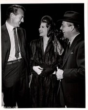 Rita Hayworth + Director Alexander Hall + Gary Cooper (1947) ❤ Photo K 384 picture