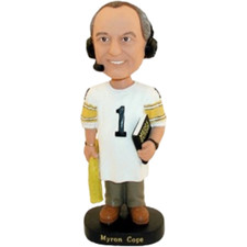 Albert's Gifts Mr Bobble Myron Cope White Jersey Bobble Head picture
