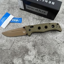 Benchmade 275FE-2 Adamas Tactical Green G10 Knife | CPM-CruWear Folding Knife picture