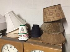 16 Lamp Shades- Different Sizes - Very Good picture