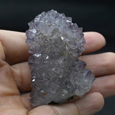 Amethyst stalactite (non-precious natural stone) # 4304 picture