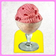 1950s Strawberry Ice Cream Sign 23