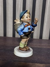 Vintage Hummel Goebel Figurine HOME FROM MARKET #198 2/0 Germany TMK-6 picture