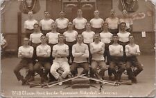 Aldershot England UK Gymnasium Men Military Training ? c1917 RPPC Postcard E20 picture