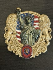 Nassau County Police 250 Challenge Coin - Large coin picture