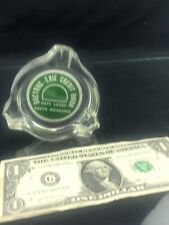 Vintage Bucyrus Erie Credit Union South Milwaukee, WI Glass Ashtray picture