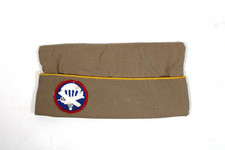 WW2 US Airborne / Paratrooper / Glider Pilot Garrison Summer Cap, Armor Piping picture