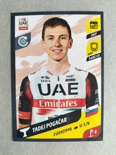 Tadej Pogačar #336 Panini Tour de France 2022 UAE Team Emirates Sticker picture