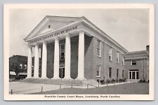 Postcard Franklin County Court House Louisburg North Carolina picture