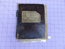 Vintage 1902 Photo Album German Navy SMS Panther Logbook Albumens 37 Photographs picture