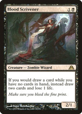 MTG - Blood Scrivener - Dragon's Maze - Magic the Gathering picture