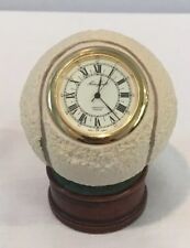 VTG Tennis Ball Clock By History Craft Made In Cirencester England New Battery picture