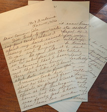 WWII Black Vaudeville/Chitlin Circuit Burlesque Dancer Letter-Club Bali Moonglow picture