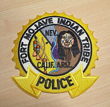 *RARE* Fort Mojave Indian Tribe Police Patch Arizona - Single Patch SUN picture