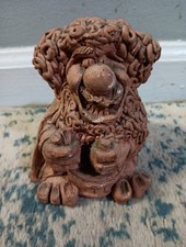 Vintage 1973 GLOGS Wizard Clay Figurine By One Potato Two Potato USA 4.75