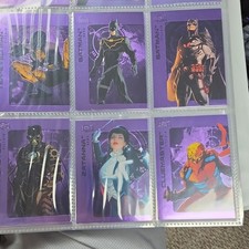 Inkworks Batman Villains Batman Non-Sport Trading Cards 63-Card Lot 2000 picture