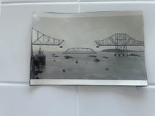 Photos of the middle span of the Carquinez Straits Bridge being installed picture