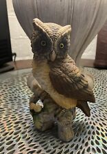 Vintage Lefton Owl Figurine 5.5” Tall Hand Painted picture