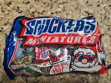 Vintage 2001 SNICKERS Candy Wrappers Bags and BARS Sealed RARE picture