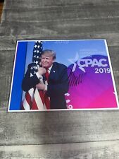 President Donald J Trump  hand signed 8x10 photo COA 45th President of the USA picture