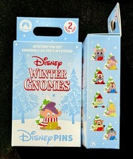 2026 Disney Pin Winter Gnomes Christmas Holiday Mystery Box Sealed Series 2 picture
