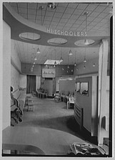 Cedarhurst Long Island NY 1948 Postur-Line Interior Hischoolers Business picture