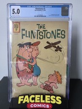 The Flintstones #2 Dell Publishing CGC 5.0 1961 First Character Appearance picture