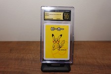 2019 Pokemon Old Maid Pikachu Japanese CGC Pristine 10 Gold Label Playing Card picture