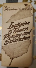 1940s Honest Scotch Snuff Tobacco Lined Mini Notebook Advertising Booklet Mem TN picture