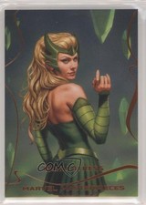 2022 Upper Deck Marvel Masterpieces Legendary Orange Foil 67/99 Enchantress 19oj picture