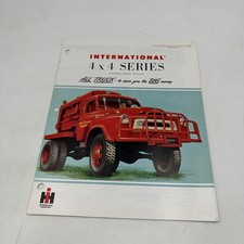 1956 1957 International Harvester 4x4 Truck Brochure S-120 S-140 S-160 Canada picture