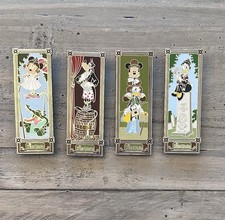 2009 Disney Haunted Mansion Stretching Portraits Pins First Release Complete Set picture