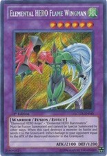 Elemental HERO Flame Wingman Unlimited [LC02 - LCGX-EN045]NM picture