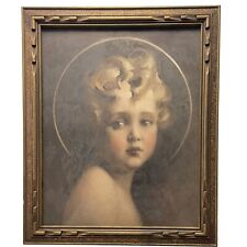 Light of the World Vintage 1920s Framed Print C. Bosseron Chambers Under Glass picture