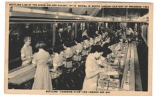 1934 Canadian Club Bottling Line Century of Progress Postcard picture