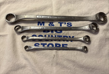 Vintage Craftsman USA =V= 4pc Series Offset Double Box End Wrench Set 3/8