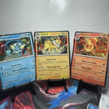2x SWIRL PRISMATIC PROMO TRIO 167 168 169 NM Pokemon Lot picture
