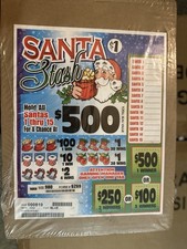 Pull Tickets - Santa Stash Tab Ticket - Sealed Pack 980 Count picture