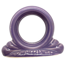 Fiesta Napkin Ring Lilac Post 86 Contemporary Homer Laughlin HLC Retired  1995 picture
