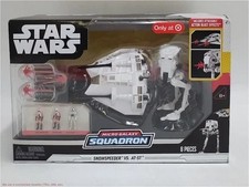 Star Wars Micro Galaxy Squadron Retro Snowspeeder vs AT-ST Jazwares EXCLUSIVE picture