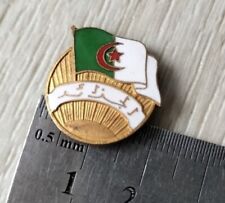ALGERIA  Vintage enamel  pin badge NATIONAL FLAG ALGERIA RARE picture
