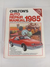 Chilton's Auto Repair Manual 1985 #7470 Cars Mechanic. Fast shipping  picture