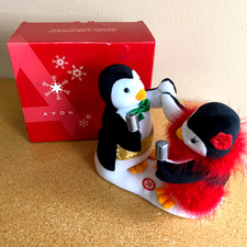 Avon CHRISTMAS PENGUIN DUET Sings Baby It's Cold Outside SEE VIDEO NIB picture