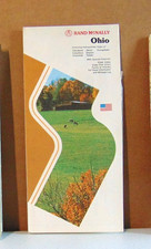 1978 Rand McNally Road Map of Ohio picture