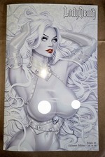 Lady Death Sworn #1* Alabaster Edition* Ltd To 99 Copies* 9.2 Plus* Ortiz Cvr picture