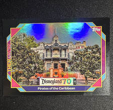 Topps 2025 Disneyland 70 Then & Now Pirates Caribbean #72 NOW /10 picture