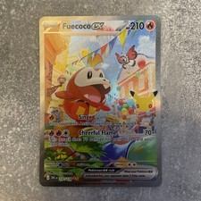 Pokemon Fuecoco ex 147/128 Special Illustration Rare 30th Celebration NM picture